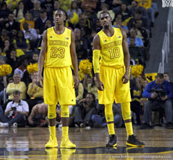 Michigan vs Michigan State basketball game 2013 photography